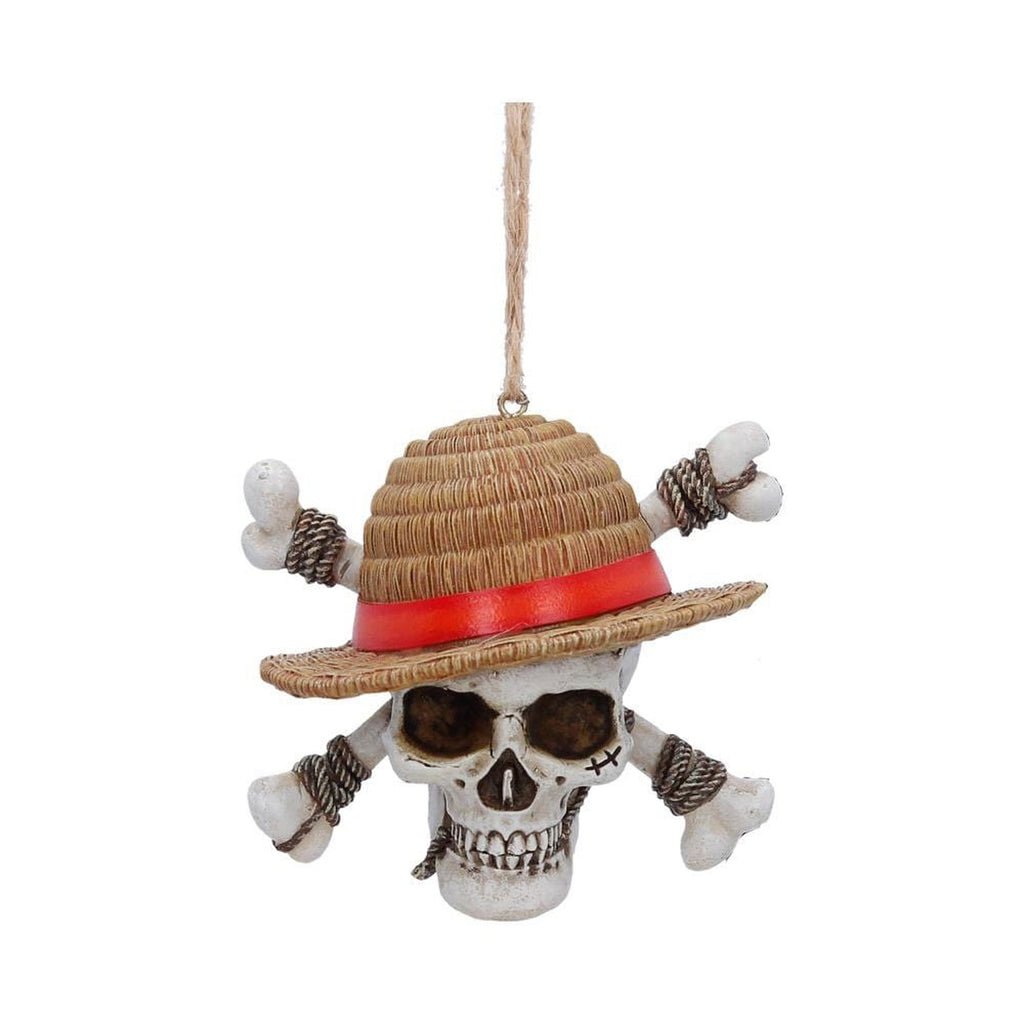 Image produit One Piece décoration de sapin Luffy Jolly Roger 7 cm