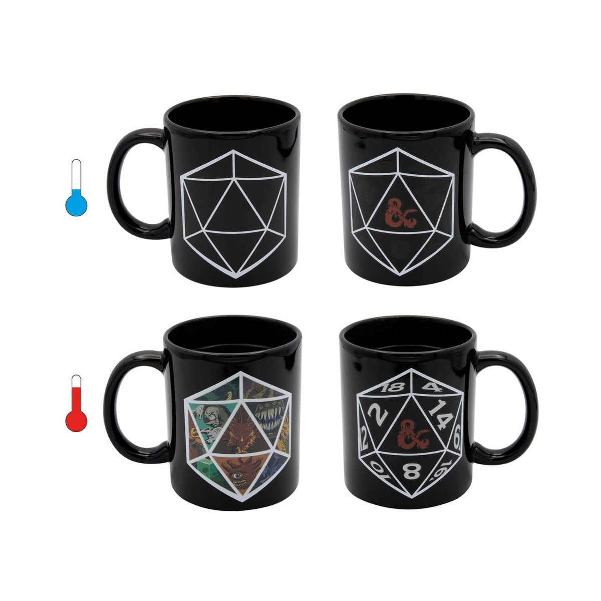 Produktbild Dungeons & Dragons Tasse mit Thermoeffekt Magic