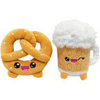 Produktbild Yummis Together Plüschfiguren 2er-pack Brezel & Bier in Take Away Bag 21 cm