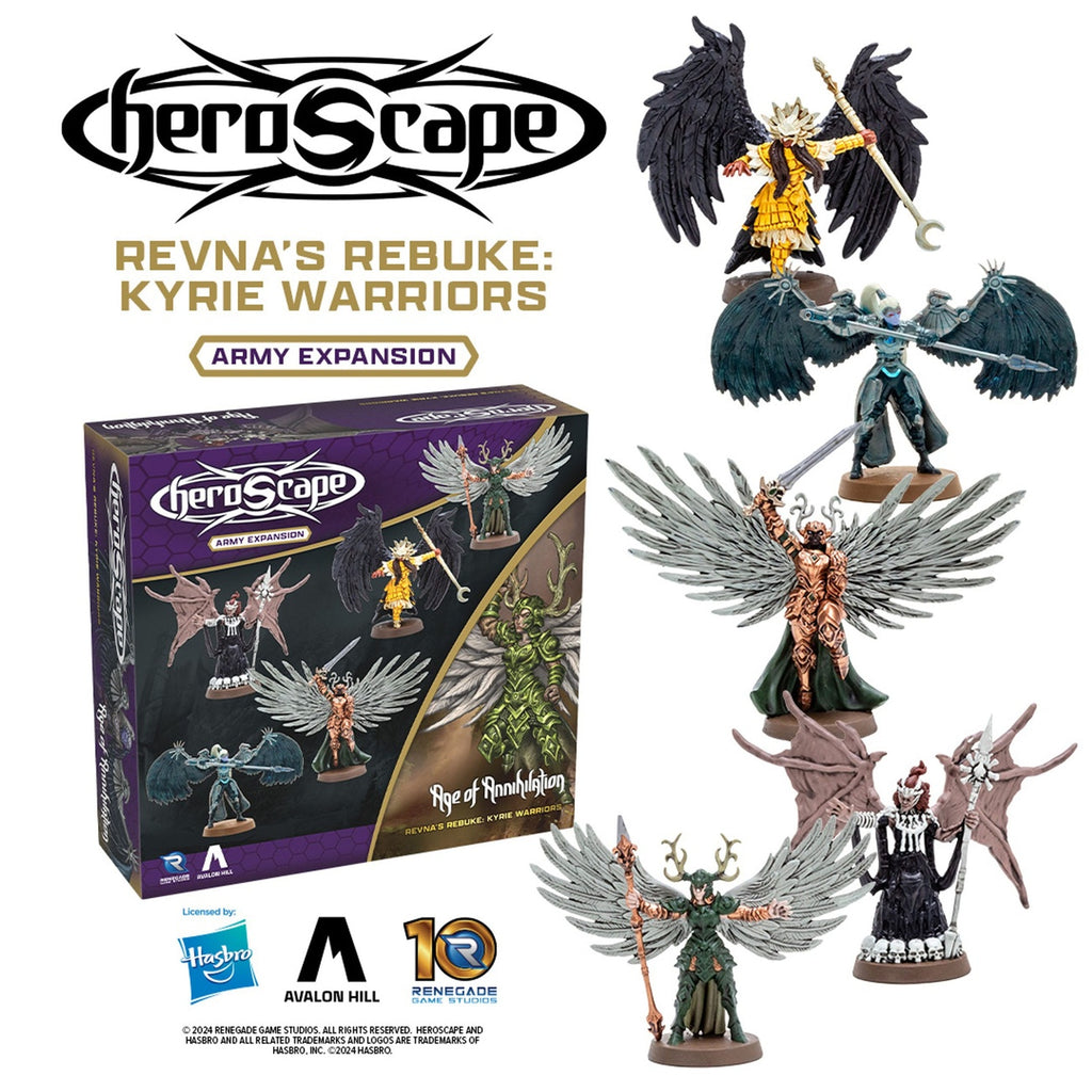 Image produit Heroscape Extension Revna's Rebuke : Kyrie Warriors Army *Version anglaise*