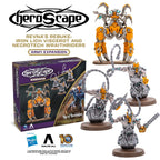 Product image Heroscape Expansion Revna's Rebuke: Iron Lich Viscerot and Necrotech Wraithriders Army *English Version*