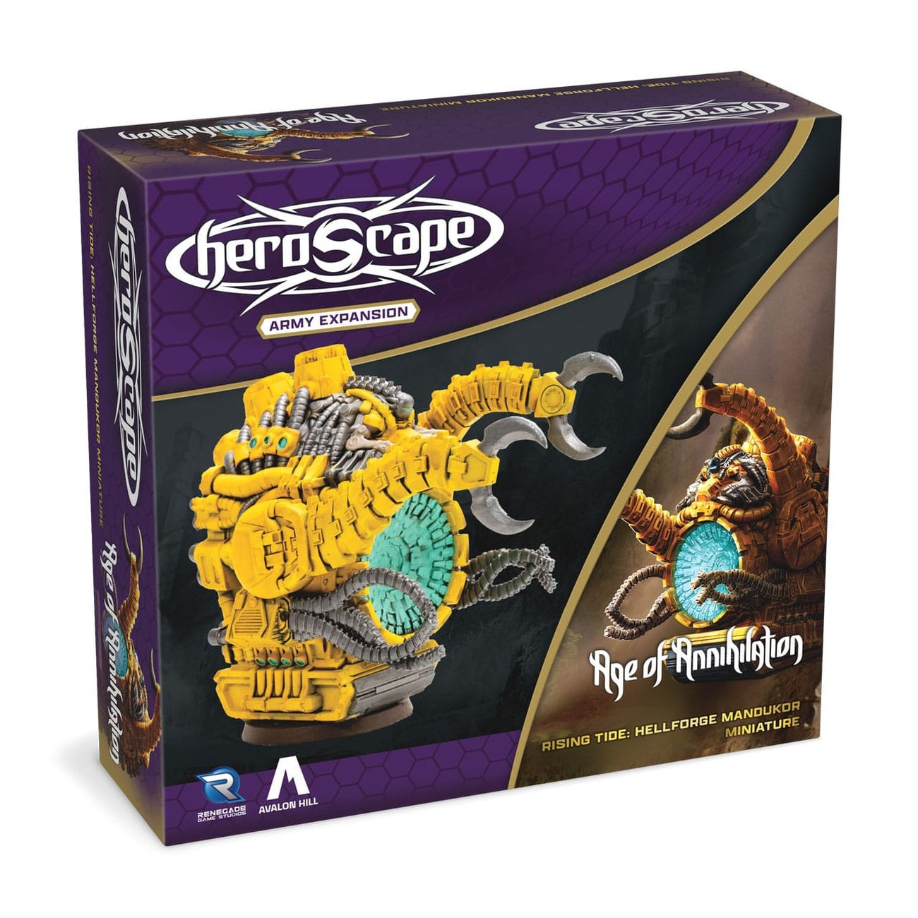 Image produit Extension Heroscape Rising Tide - Hellforge Mandukor Army *Version anglaise*