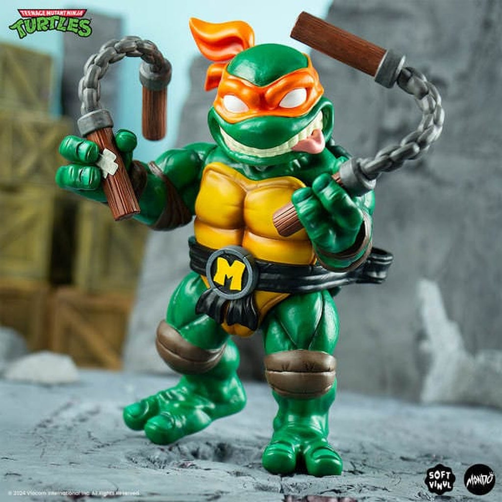 Produktbild Teenage Mutant Ninja Turtles Soft Vinyl Figur Michelangelo 20 cm