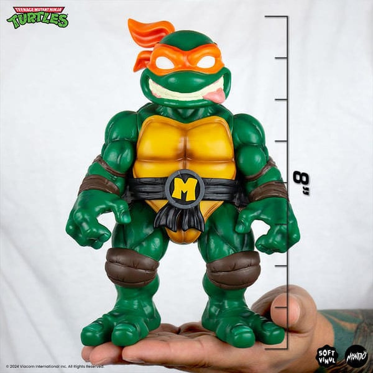 Produktbild Teenage Mutant Ninja Turtles Soft Vinyl Figur Michelangelo 20 cm