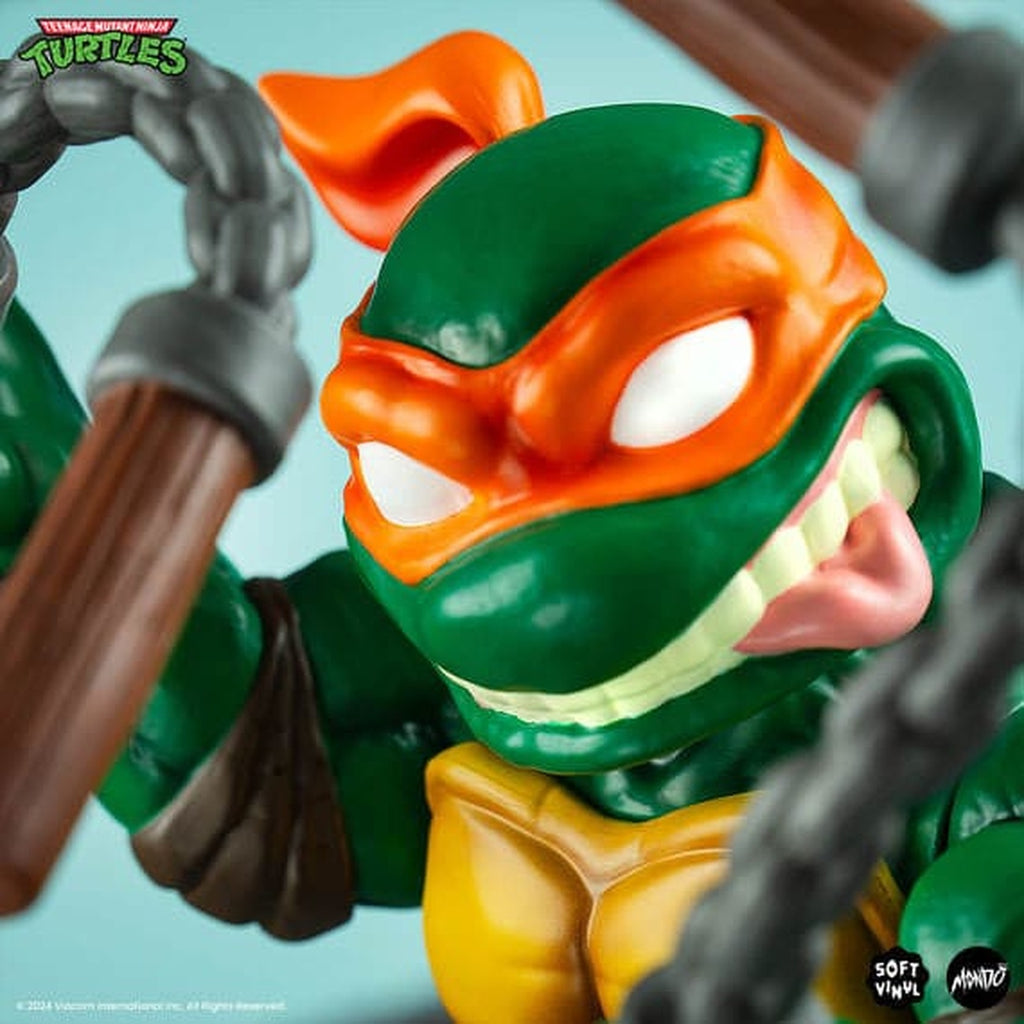 Produktbild Teenage Mutant Ninja Turtles Soft Vinyl Figur Michelangelo 20 cm