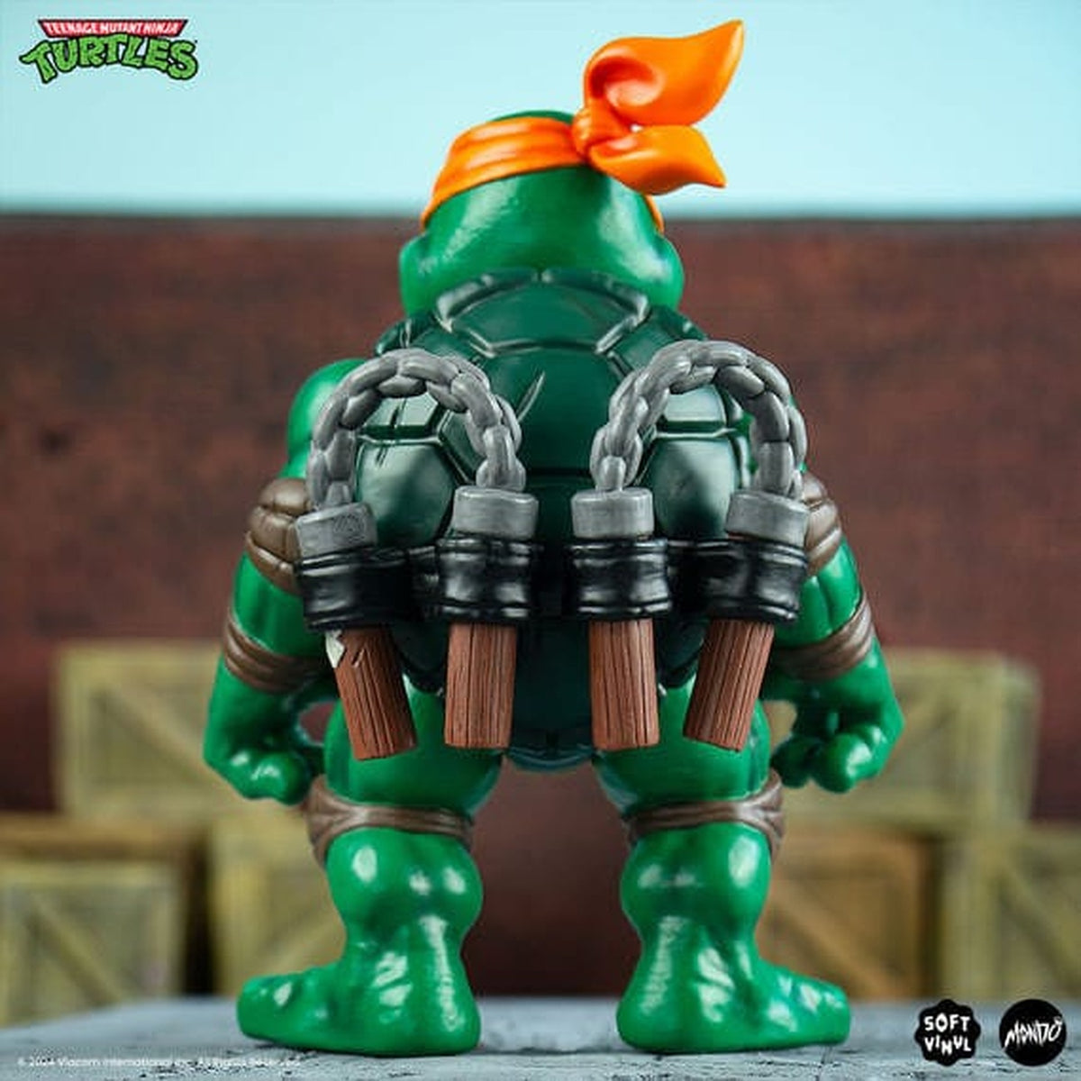 Produktbild Teenage Mutant Ninja Turtles Soft Vinyl Figur Michelangelo 20 cm