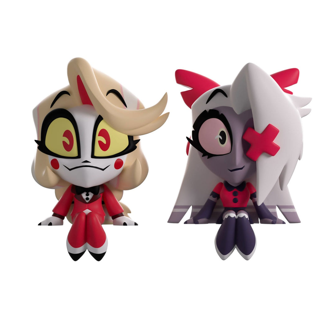 Image produit Hazbin Hotel Figurines vinyle Charlie & Vaggie Monitor Buddiez