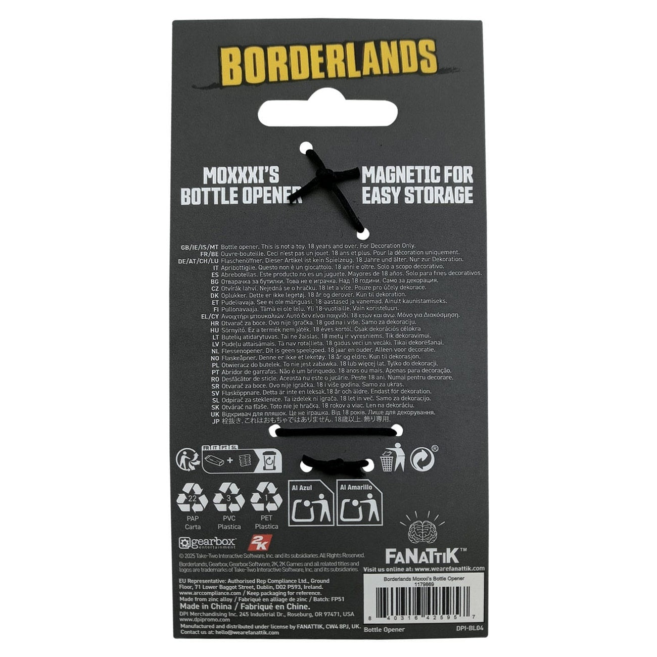 Produktbild Borderlands Flaschenöffner Mad Moxxi