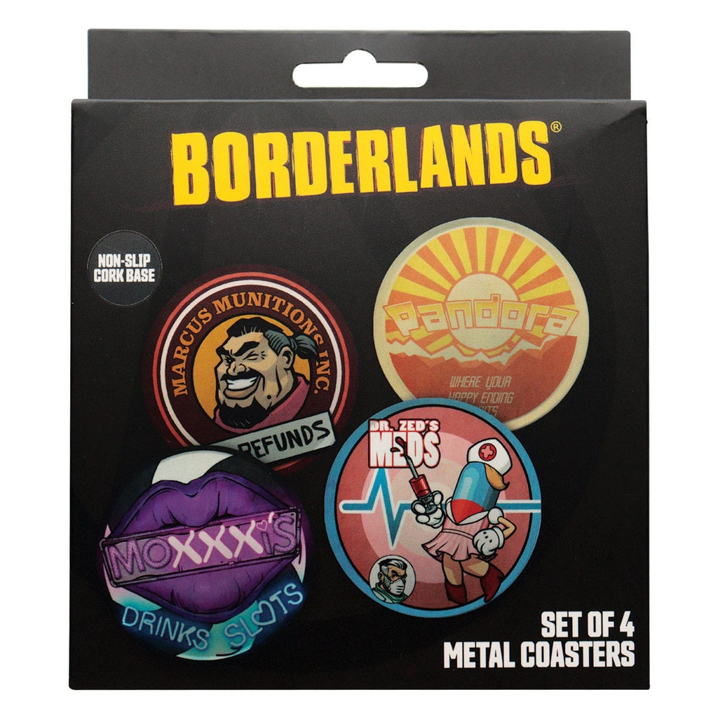 Immagine del prodotto Set di 4 sottobicchieri Borderlands