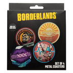 Immagine del prodotto Set di 4 sottobicchieri Borderlands