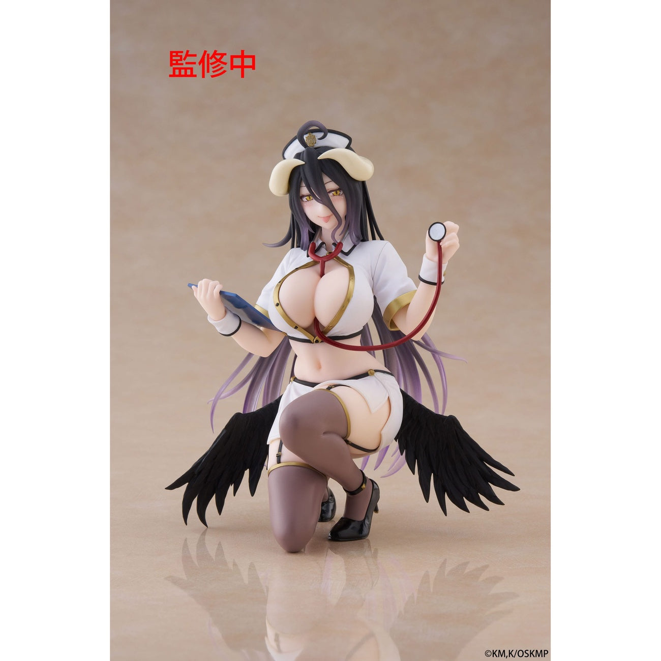 Immagine del prodotto Overlord Statua PVC Desktop Cute Figure Albedo Nurse Ver. Renewal 13 cm