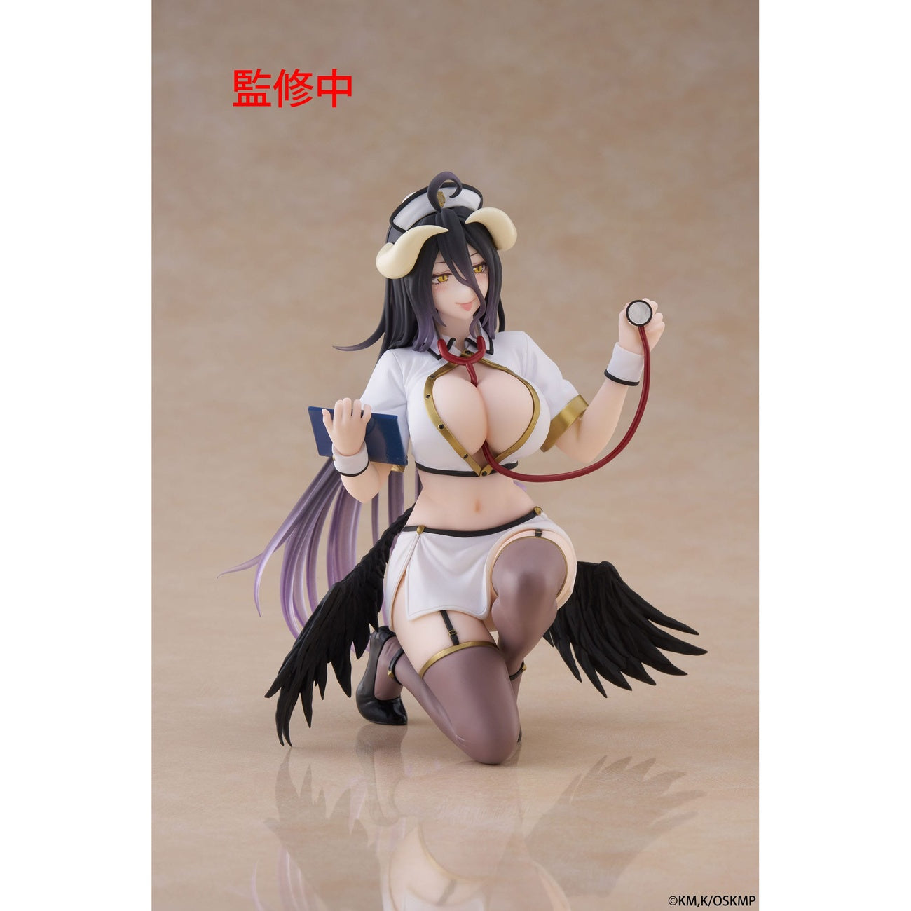 Immagine del prodotto Overlord Statua PVC Desktop Cute Figure Albedo Nurse Ver. Renewal 13 cm