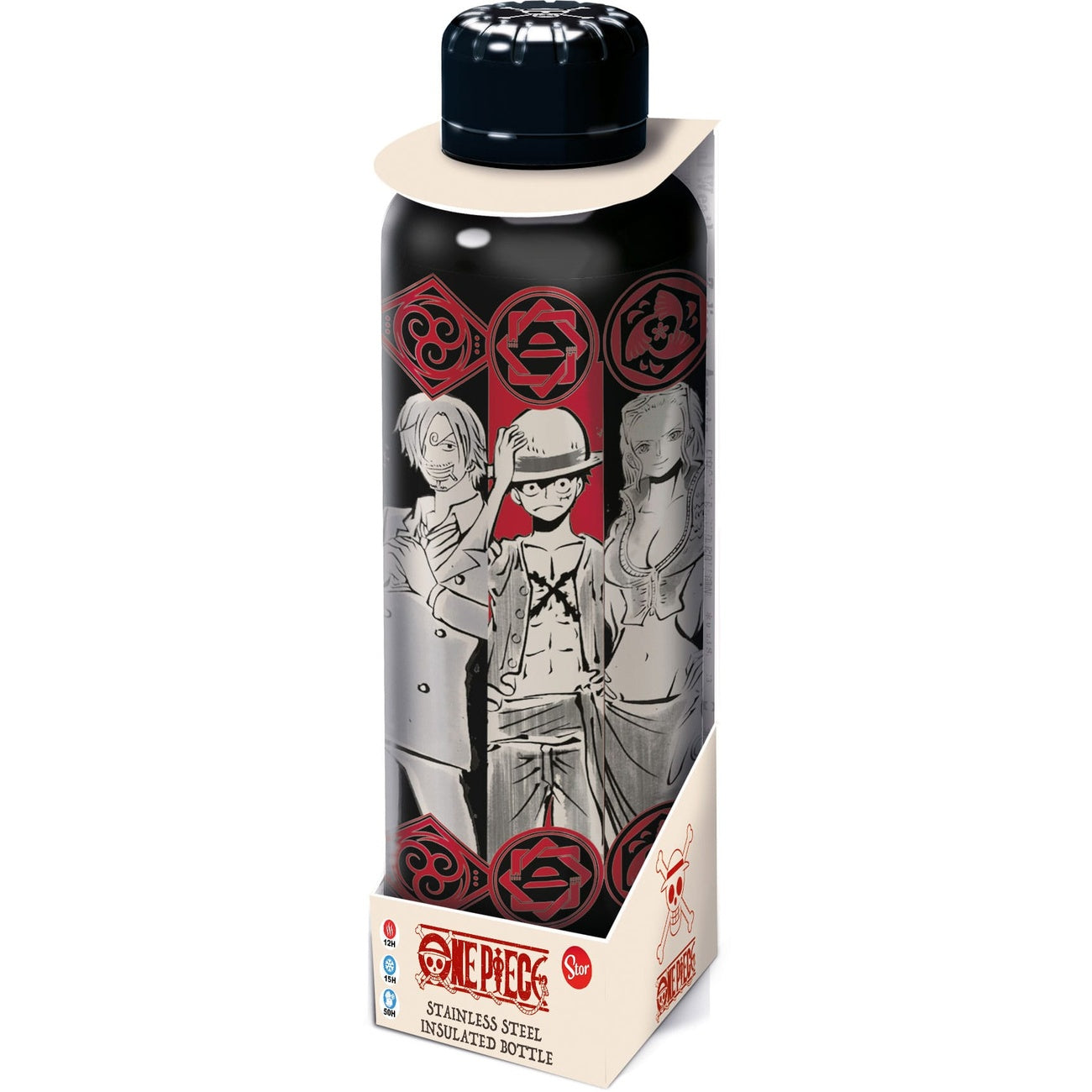 Produktbild One Piece Edelstahl-Trinkflasche Character