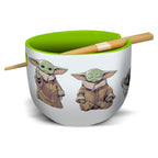 Immagine del prodotto Star Wars: The Mandalorian Ciotola per ramen con bacchette Grogu