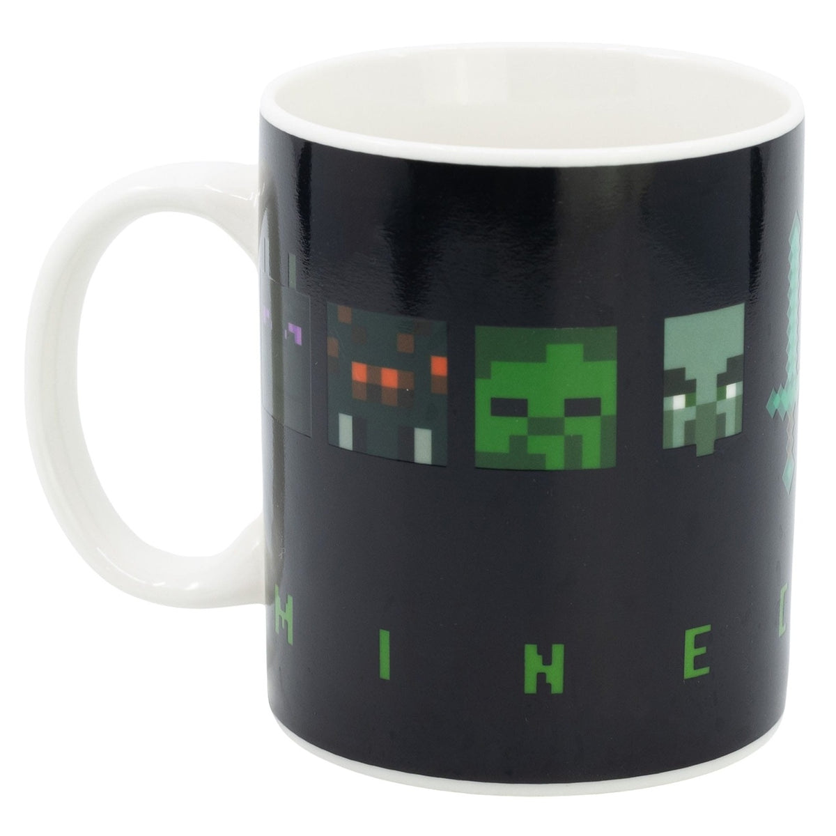 Image produit Mug Minecraft à effet thermique Squared Pattern 325 ml