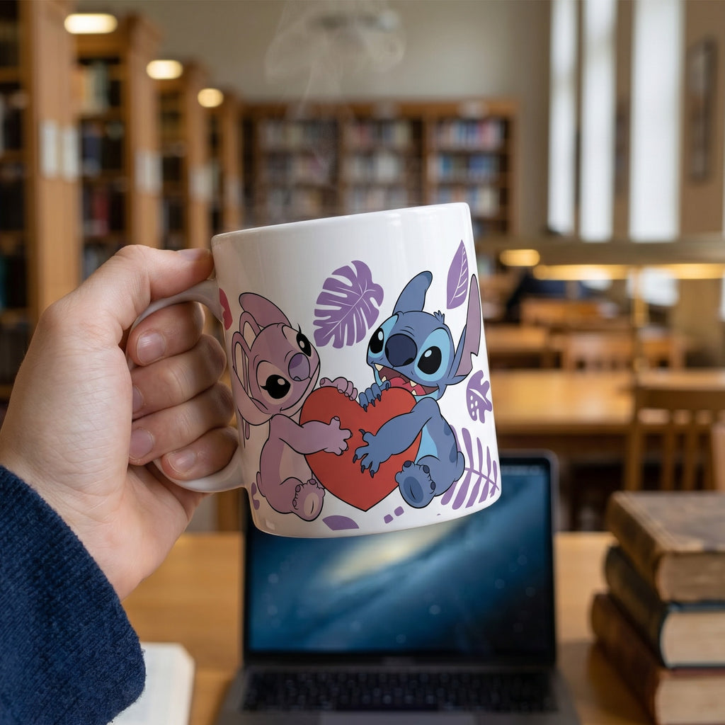 Immagine del prodotto Tazza Lilo & Stitch Angel & Stitch Heart 325 ml