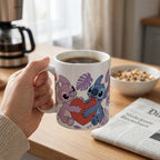 Immagine del prodotto Tazza Lilo & Stitch Angel & Stitch Heart 325 ml