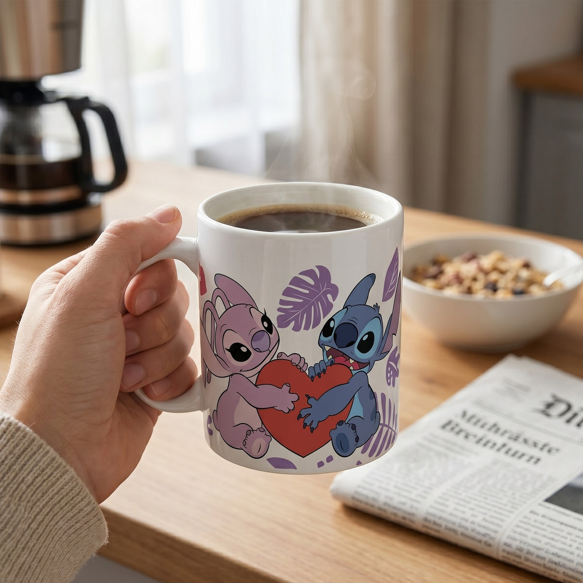 Immagine del prodotto Tazza Lilo & Stitch Angel & Stitch Heart 325 ml