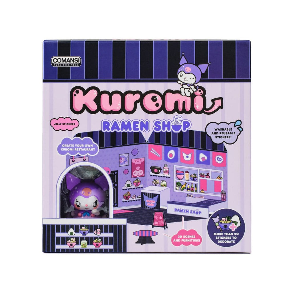 Image produit Hello Kitty and Friends Mini Figurine Sticker House Kuromi Ramen Shop