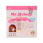 Image produit Hello Kitty and Friends Mini Figurines Sticker House My Melody Tea Room