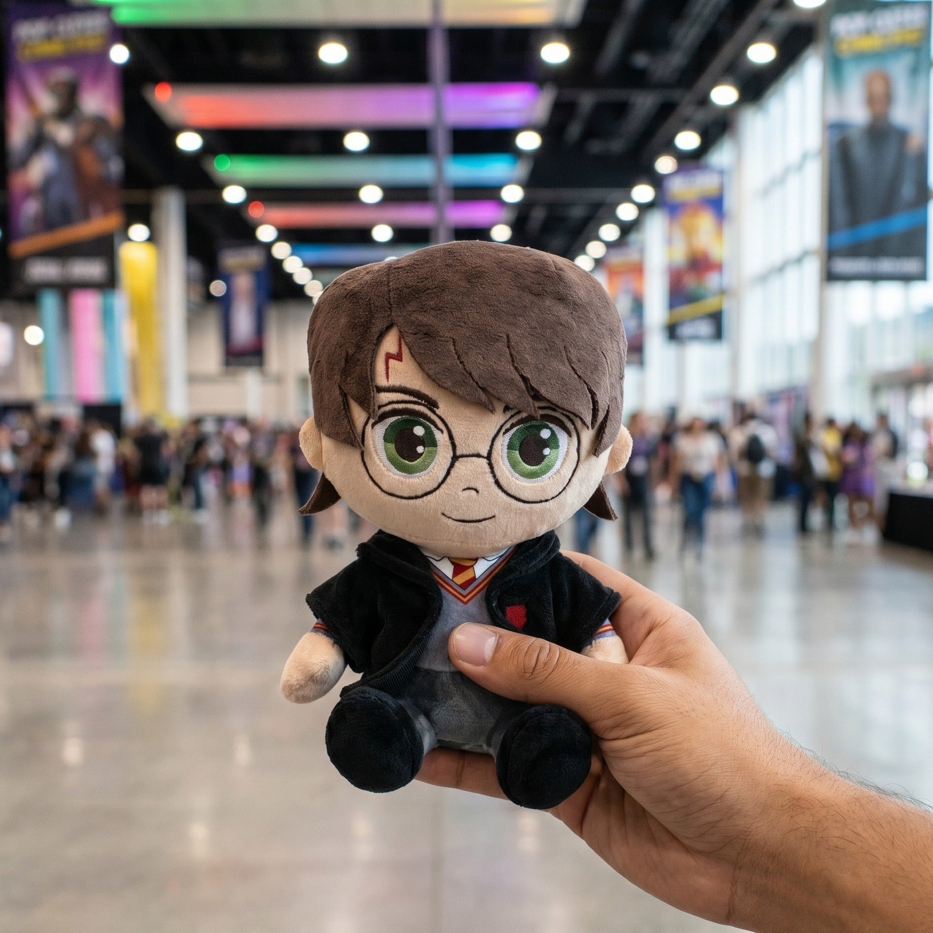 Image produit Harry Potter Peluche Magical Friends Harry 25 cm