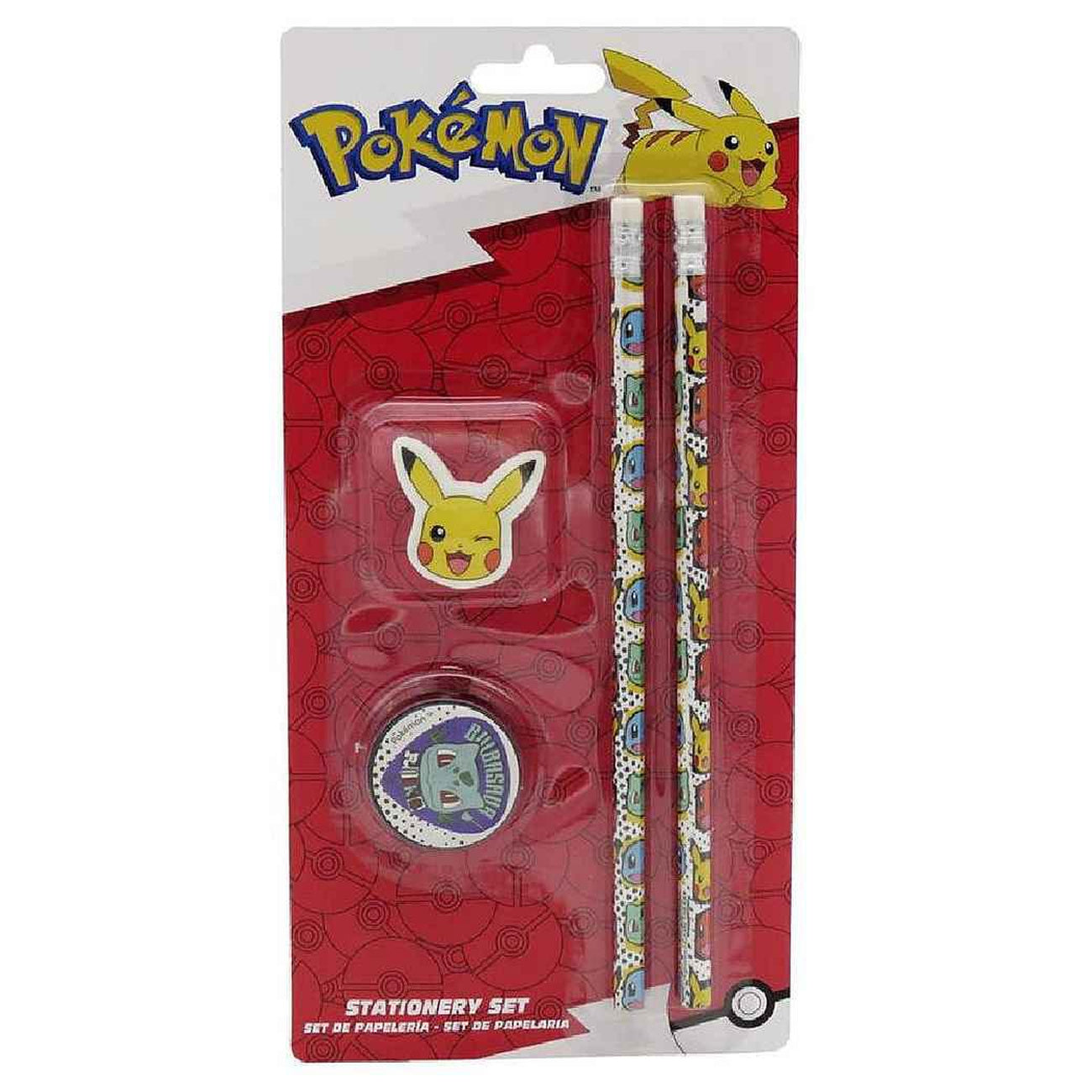 Produktbild Pokémon Schreibwarenset 4-teilig