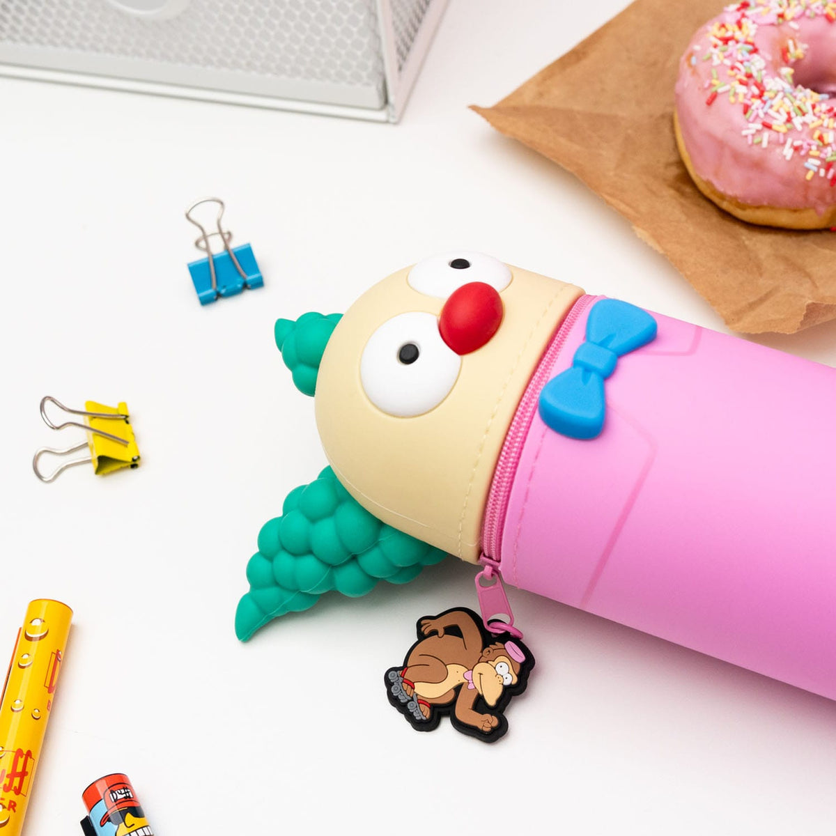 Image produit Les Simpson Étui à Stylos 3D Krusty le Clown