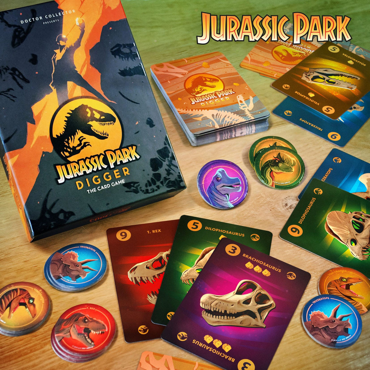 Immagine del prodotto Jurassic Park Digger per giochi di carte
