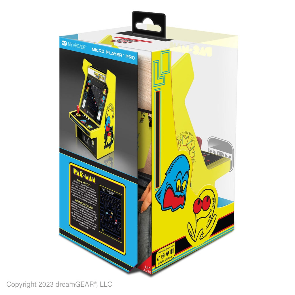 Produktbild Pac-Man tragbare Spielkonsole Retro Arcade Micro Player Pro
