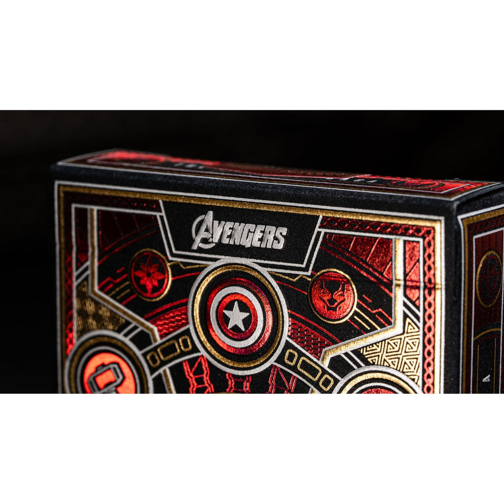 Produktbild Avengers - The Infinity Saga Spielkarten Red Version