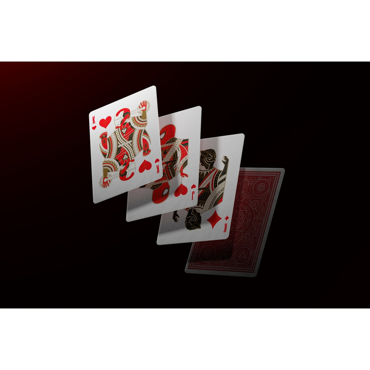 Produktbild Avengers - The Infinity Saga Spielkarten Red Version