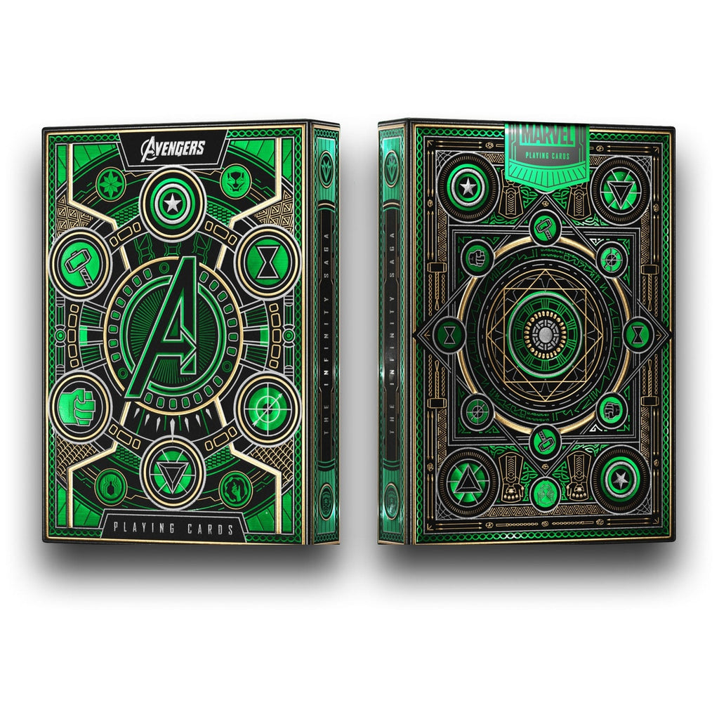 Produktbild Avengers - The Infinity Saga Spielkarten Green Version
