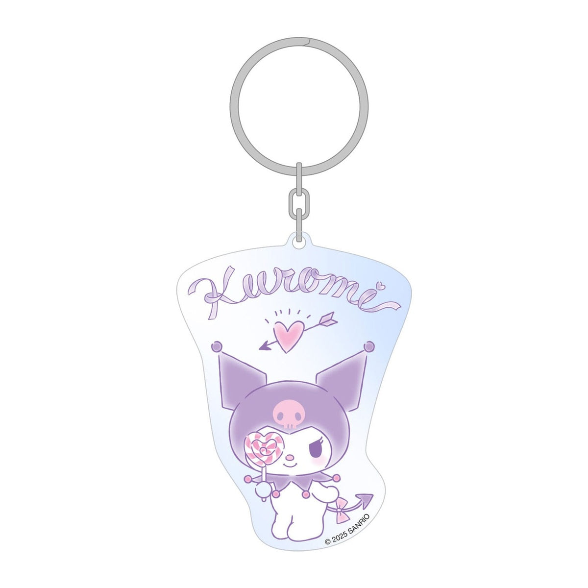 Immagine del prodotto Sanrio Portachiavi in acrilico Kuromi 6 cm