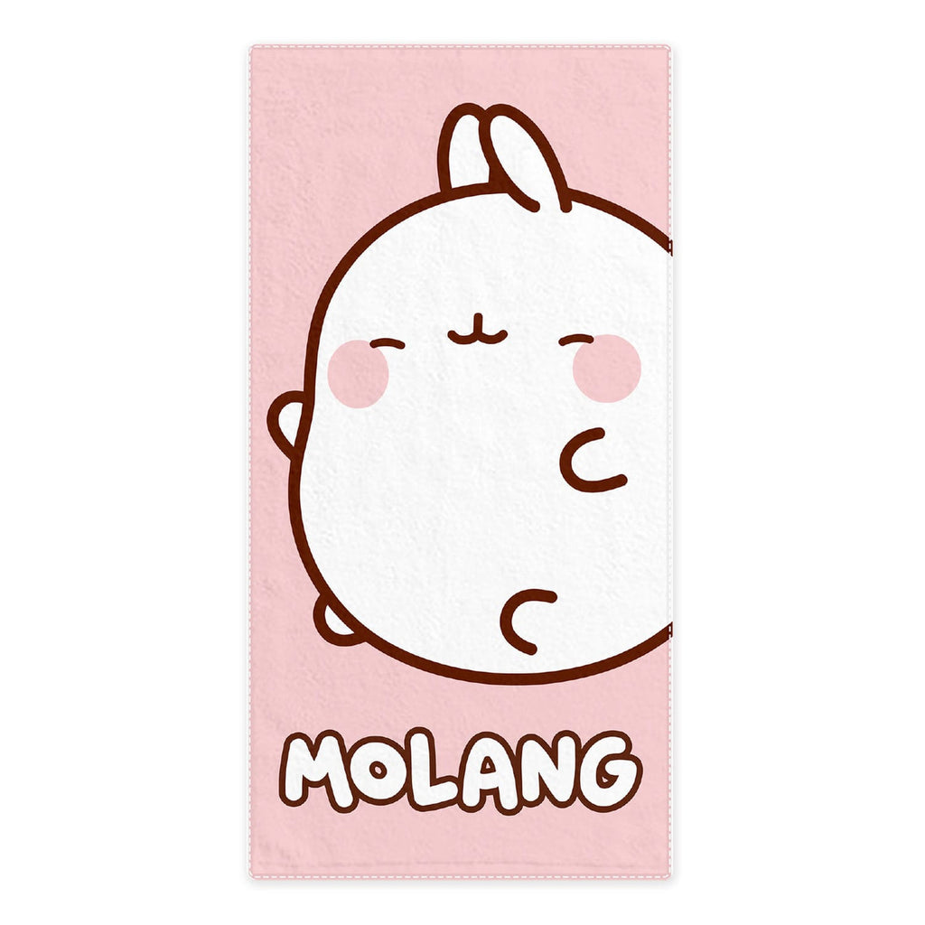 Image produit Serviette Molang Rose 150 x 75 cm