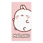 Image produit Serviette Molang Rose 150 x 75 cm