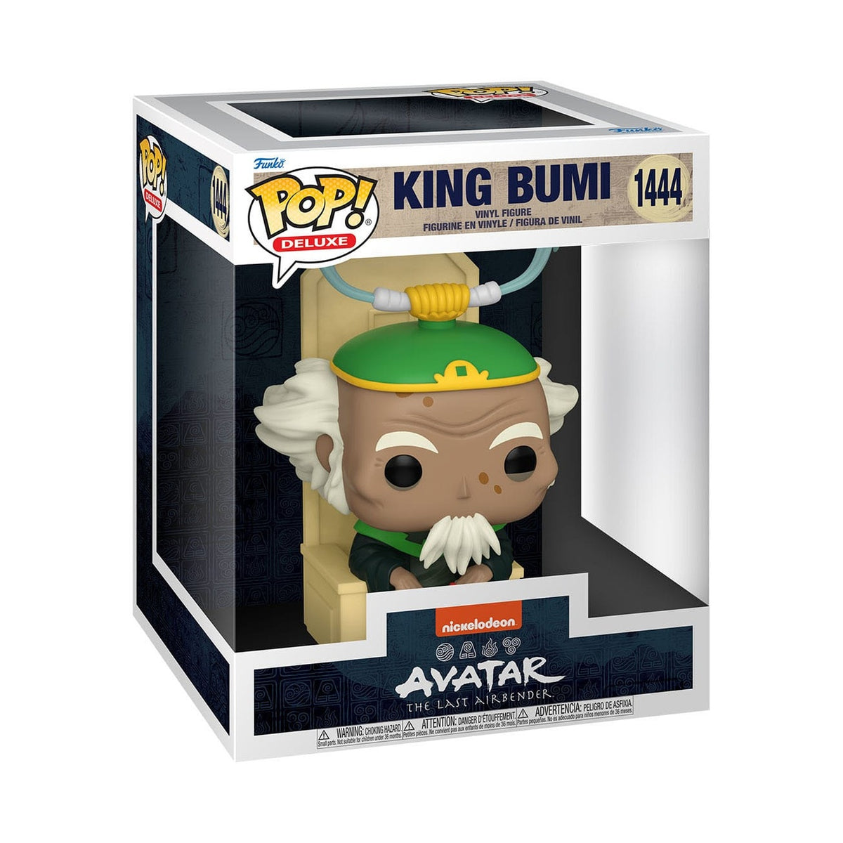 Image produit Avatar Le dernier maître de l’air figurine POP! Deluxe vinyle King Bumi 9 cm