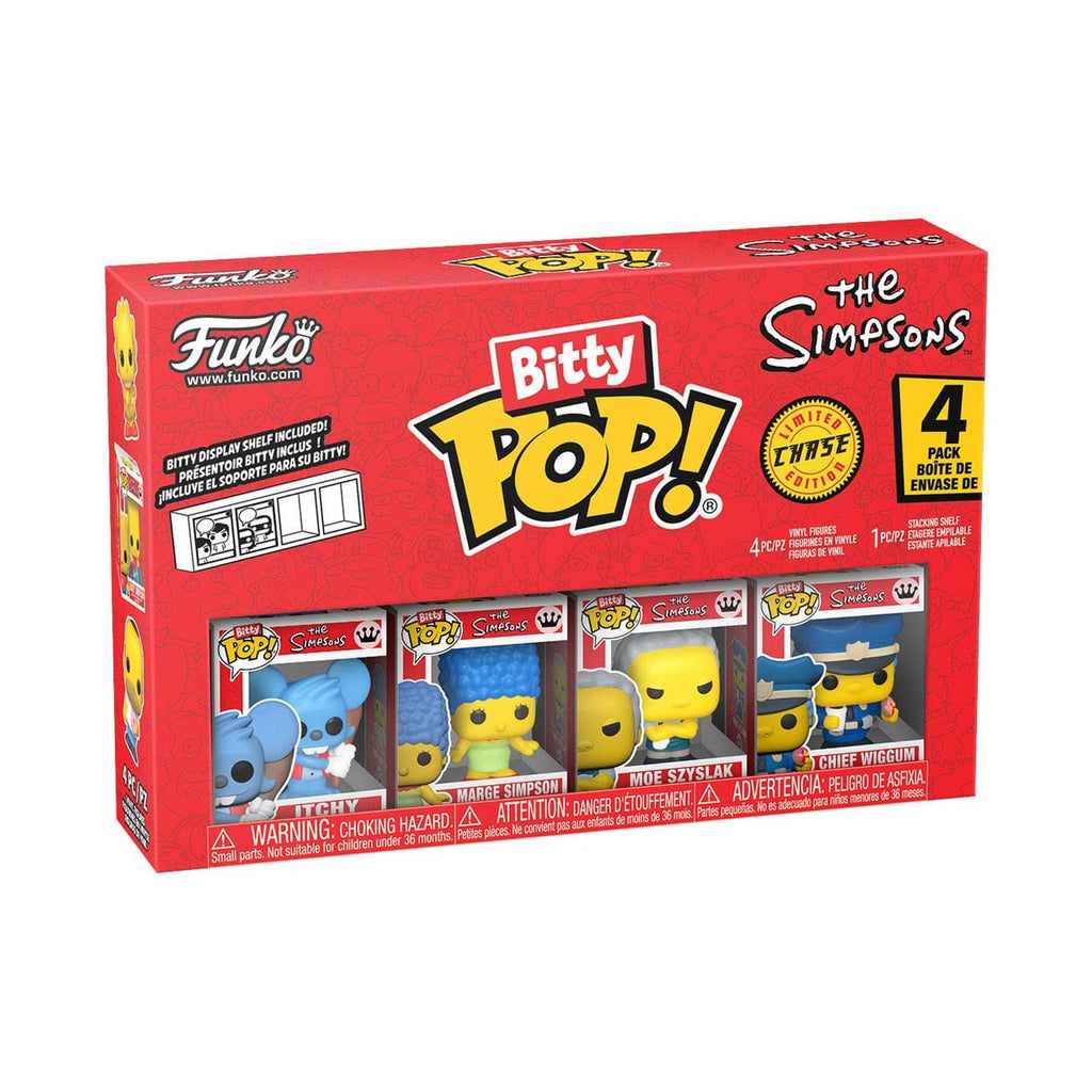 Immagine del prodotto I Simpson Bitty POP! Figure in vinile Confezione da 4 Series 2 2 cm