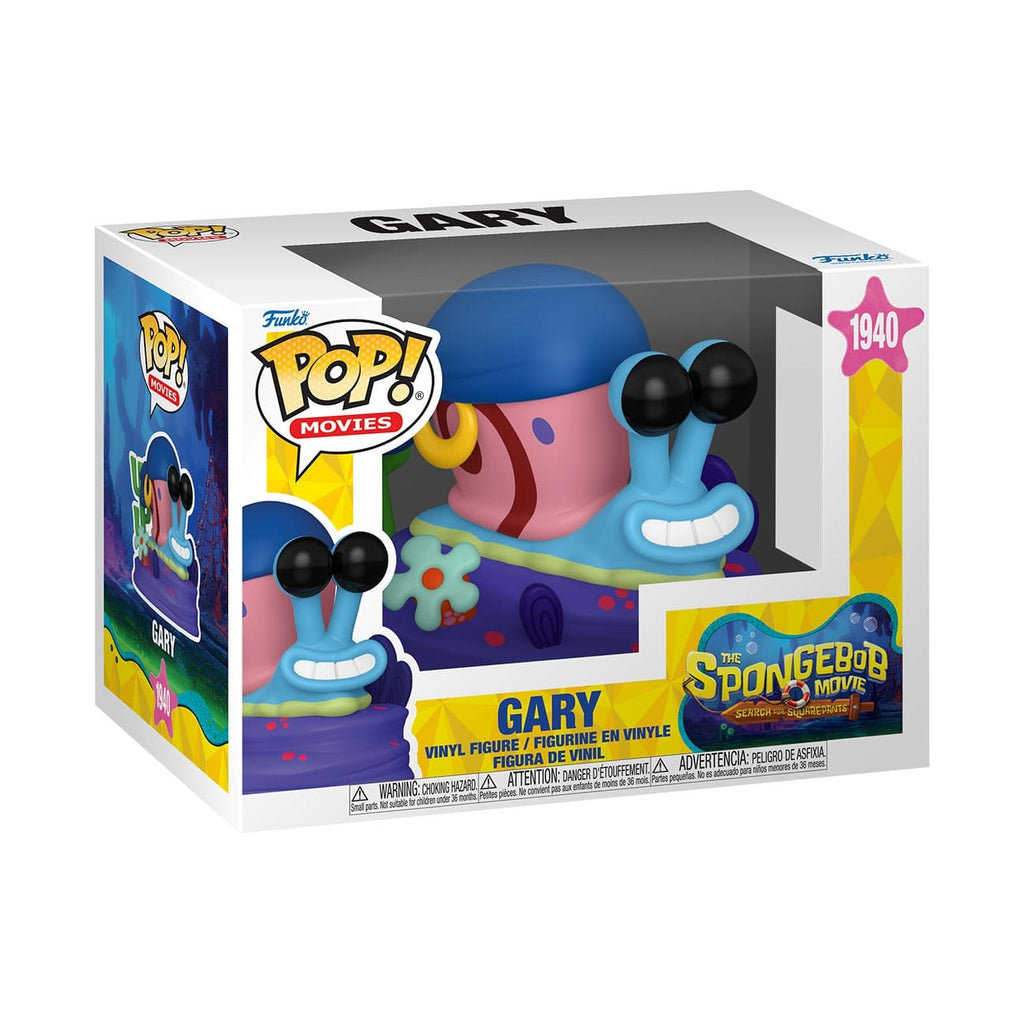 Image produit Bob l’éponge Figurine POP! Vinyl Gary (Pirate) 9 cm