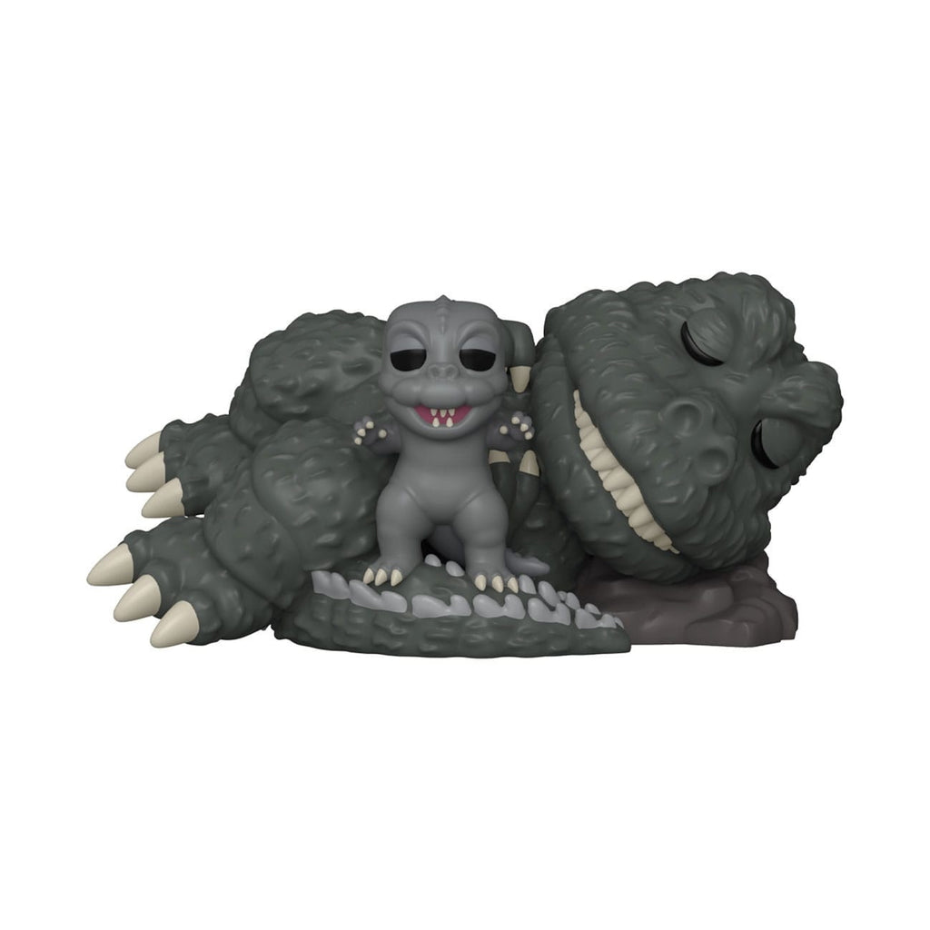 Image produit Godzilla Super Sized POP! Movies figurine vinyle Sleeping Godzilla with Minilla 15 cm