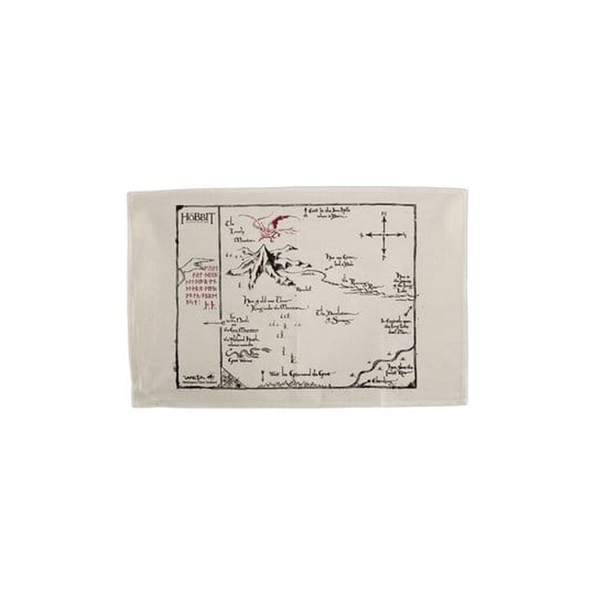 Product image The Hobbit Tea Towel Thorin's Map 72 cm