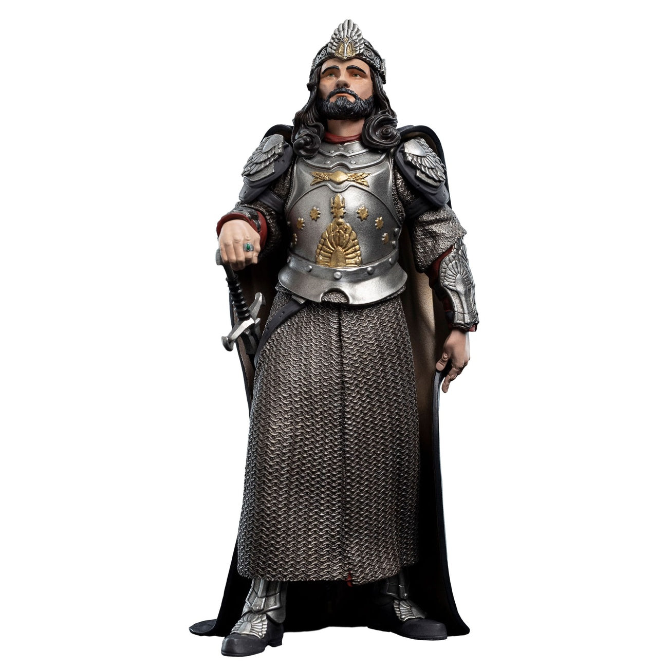 Immagine del prodotto Il Signore degli Anelli figura in vinile Mini Epics King Aragorn 19 cm