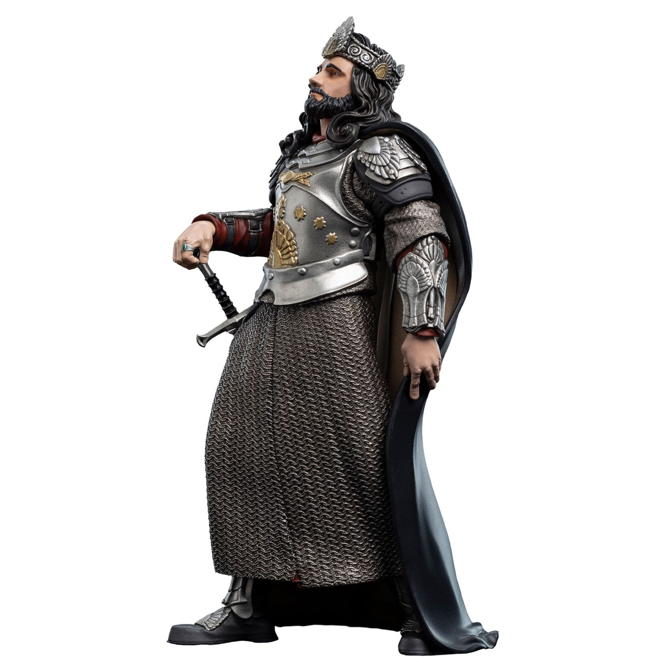 Immagine del prodotto Il Signore degli Anelli figura in vinile Mini Epics King Aragorn 19 cm
