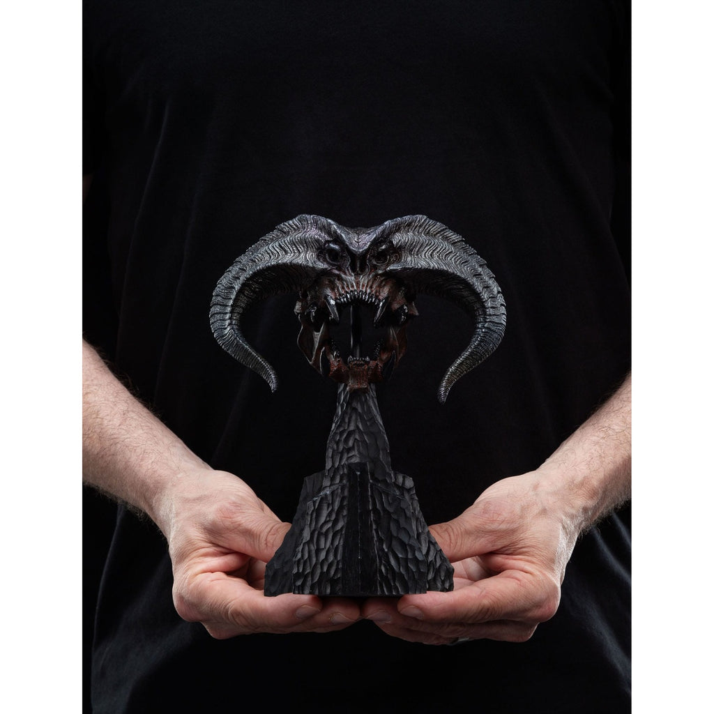 Image produit Le Seigneur des Anneaux Mini statuette Crâne de Balrog 20 cm