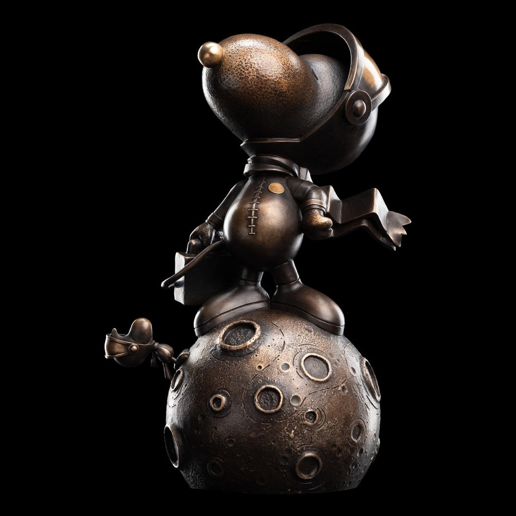 Image produit Les Peanuts Statue en bronze Snoopy : First Beagle on the Moon Édition Limitée 29 cm