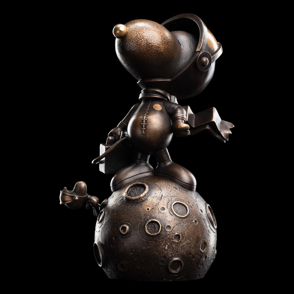 Image produit Les Peanuts Statue en bronze Snoopy : First Beagle on the Moon Édition Limitée 29 cm