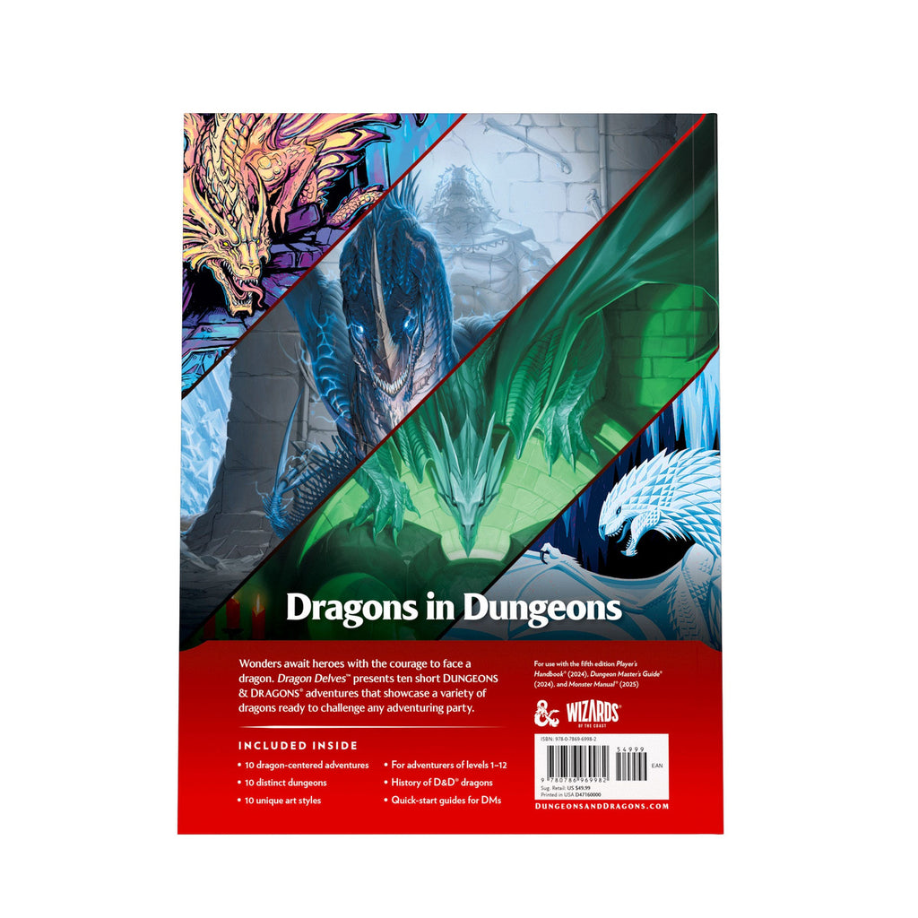 Immagine del prodotto Dungeons & Dragons GdR Dragon Delves: An Adventure Anthology in inglese