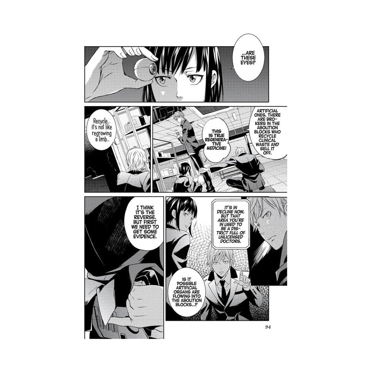 Immagine del prodotto Psycho-Pass: Inspector Shinya Kogami Manga Volume 2 *Versione inglese*