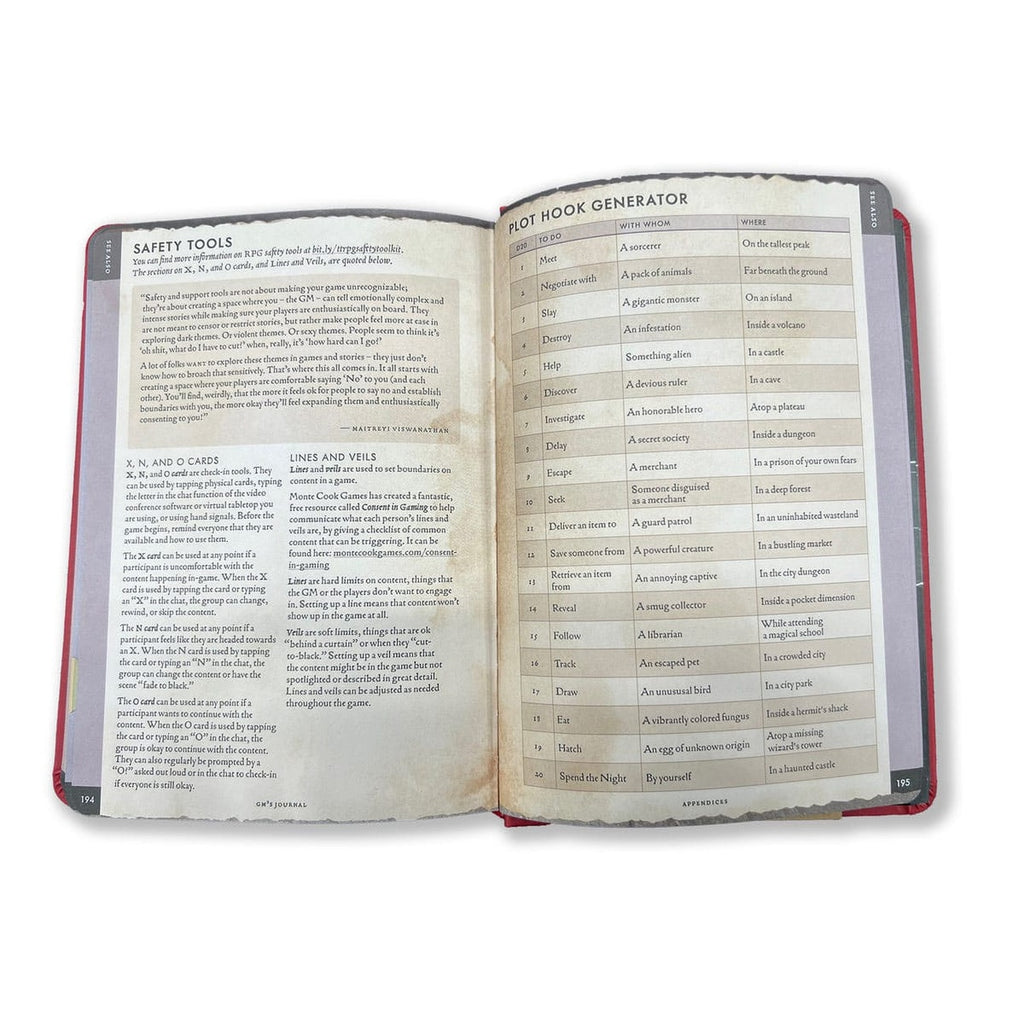 Immagine del prodotto Taccuino A5 Gamemaster's Journal Orange Portal