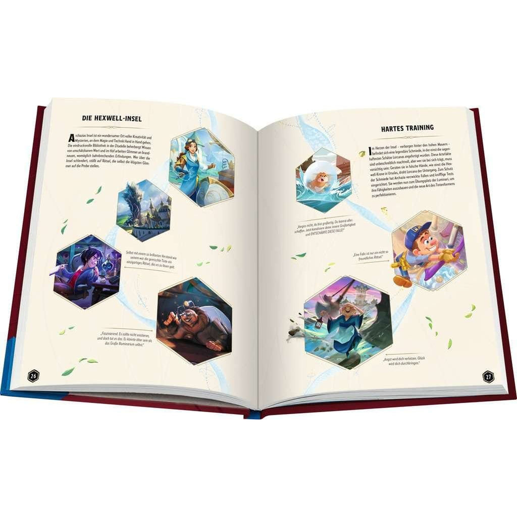 Immagine del prodotto Disney Lorcana GCC Libro Guida ufficiale del Collezionista: Set 5-8 *Versione tedesca*