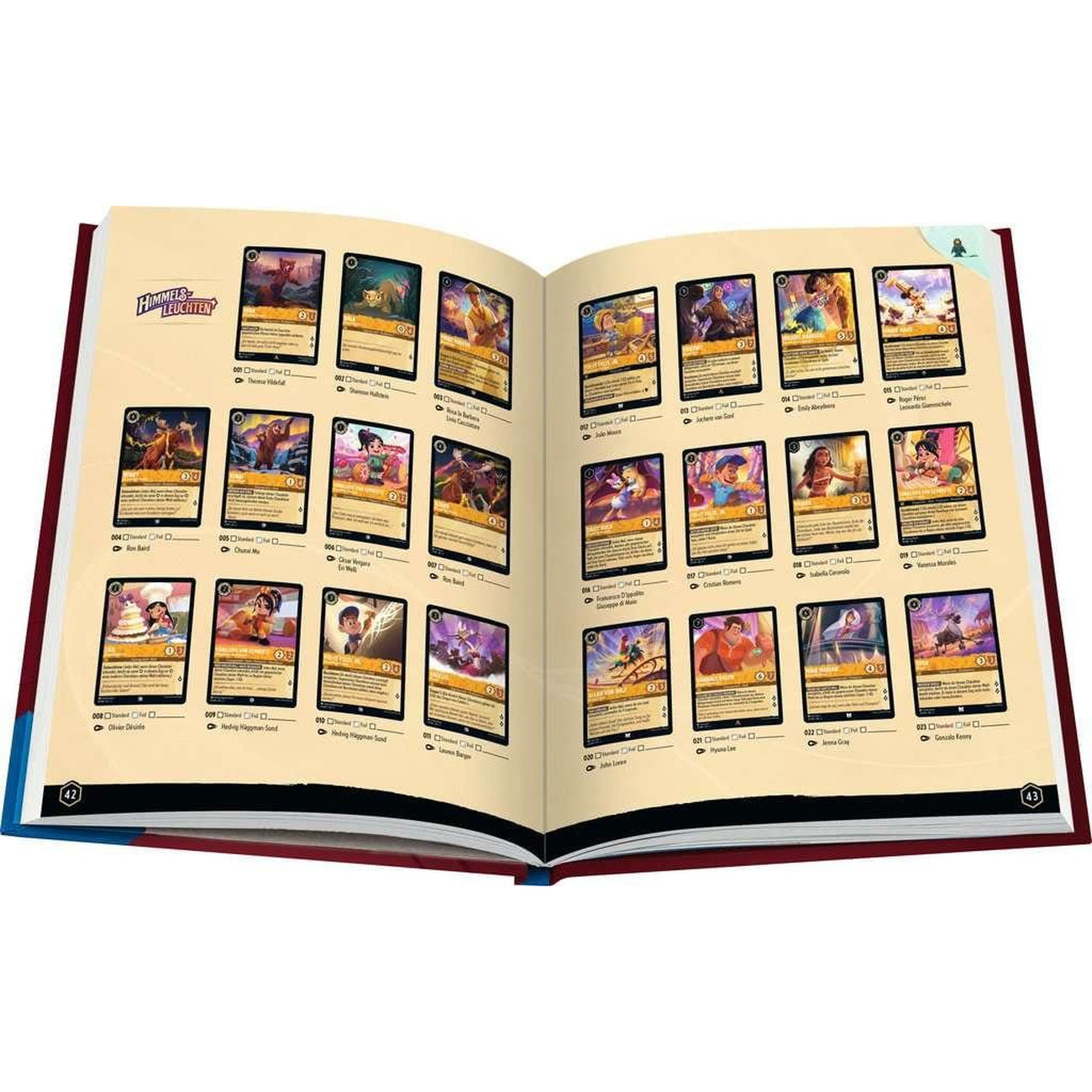 Immagine del prodotto Disney Lorcana GCC Libro Guida ufficiale del Collezionista: Set 5-8 *Versione tedesca*